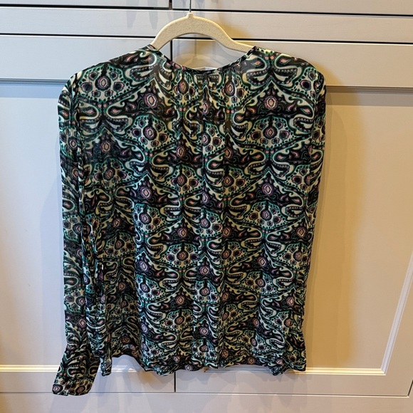ba&sh Multicolor Patterned Blouse - Picture 2 of 4